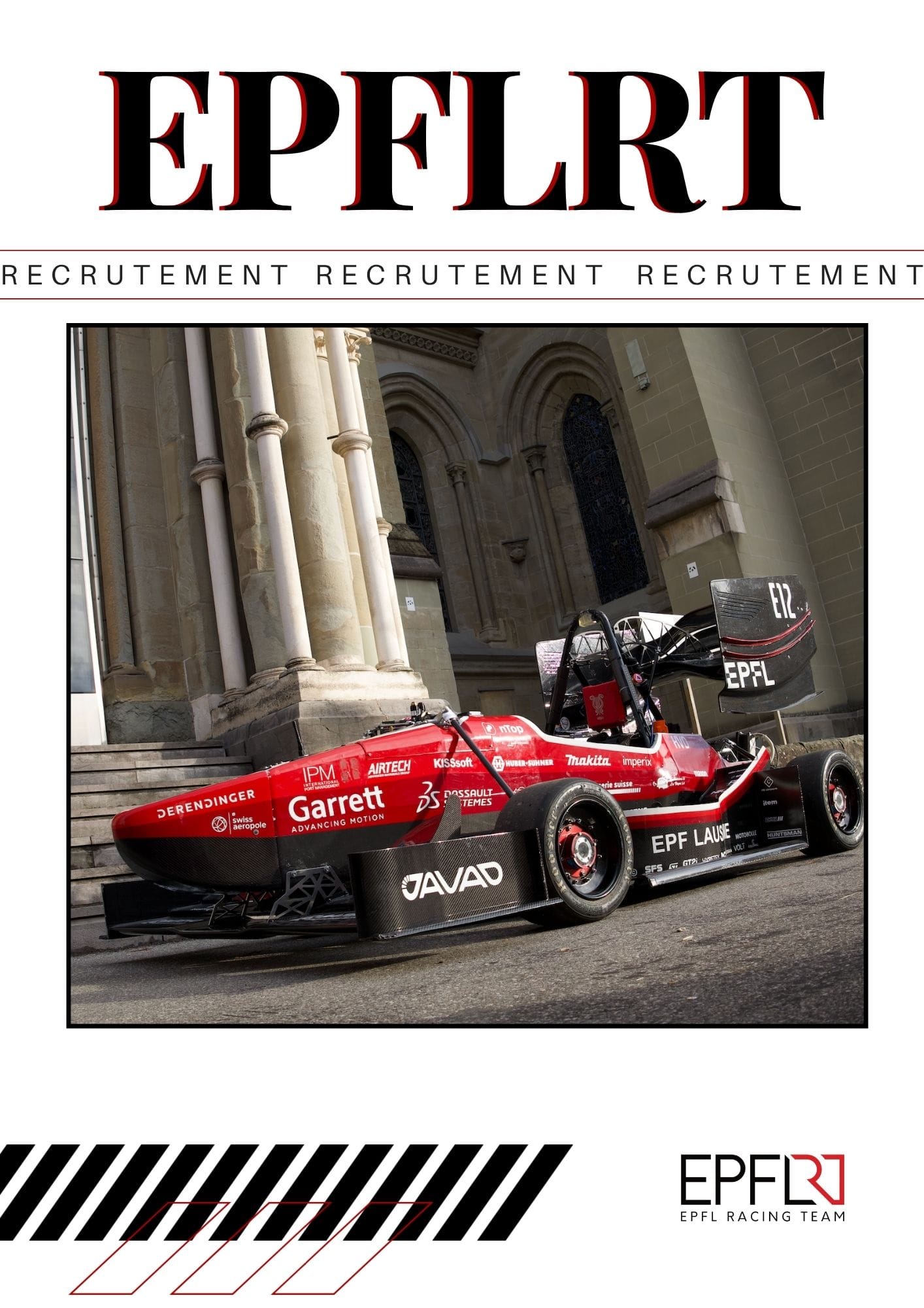 Page de la brochure de recrutement 1