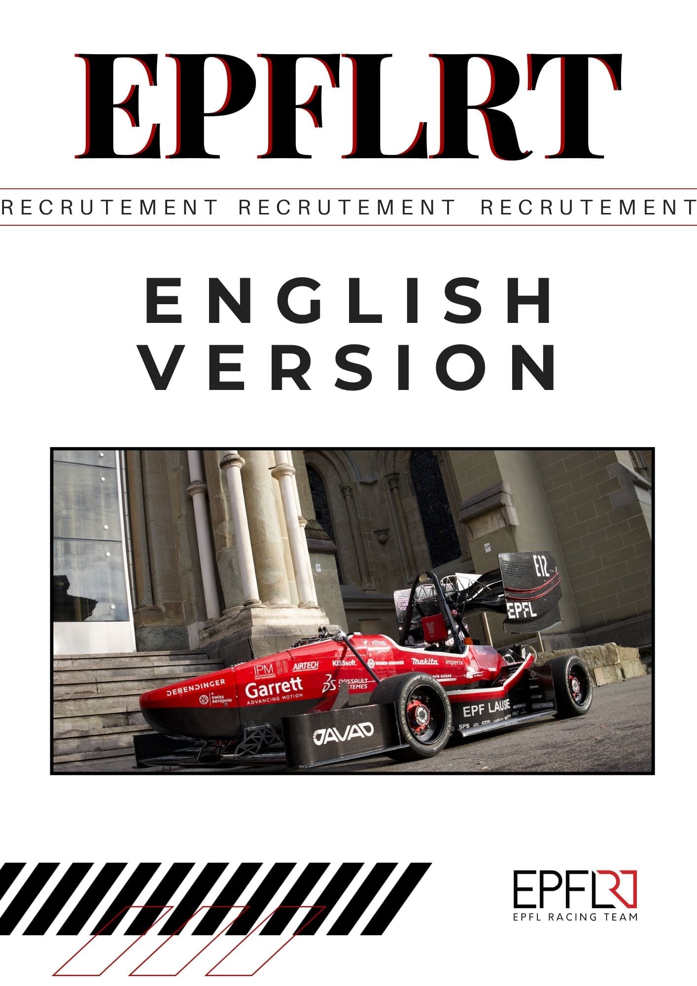Page de la brochure de recrutement 21