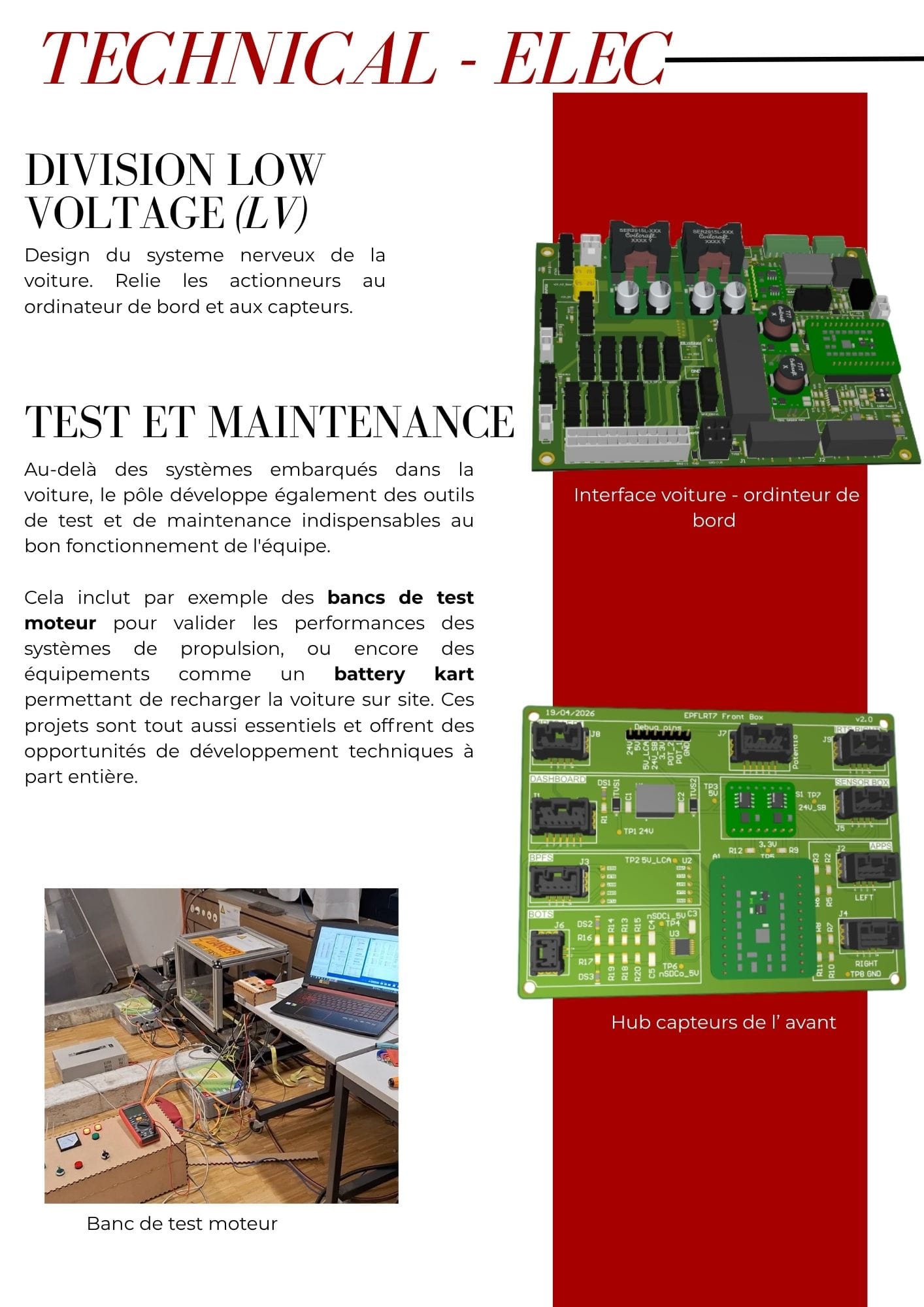 Page de la brochure de recrutement 35
