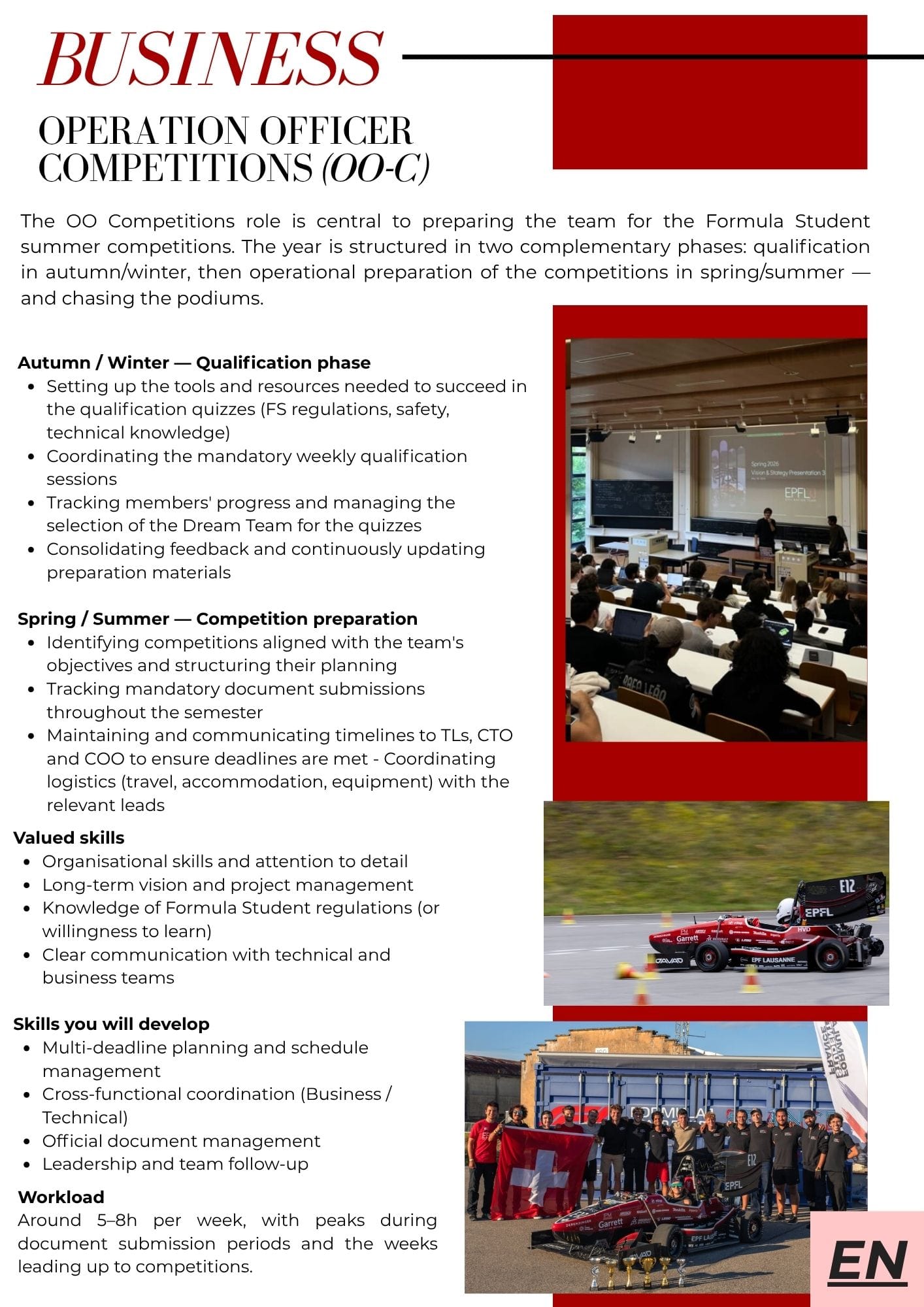 Recruitment brochure page 5