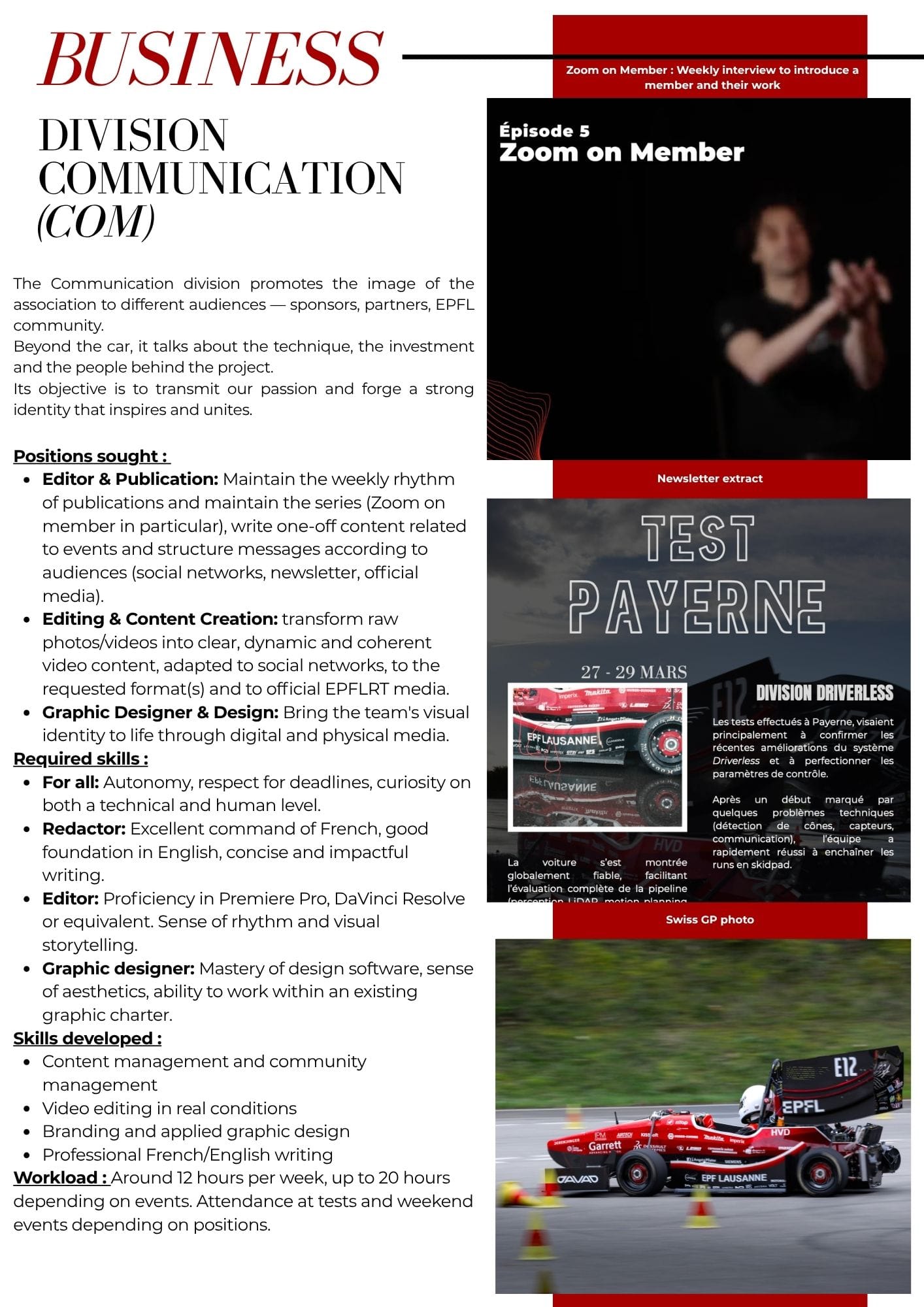 Recruitment brochure page 8