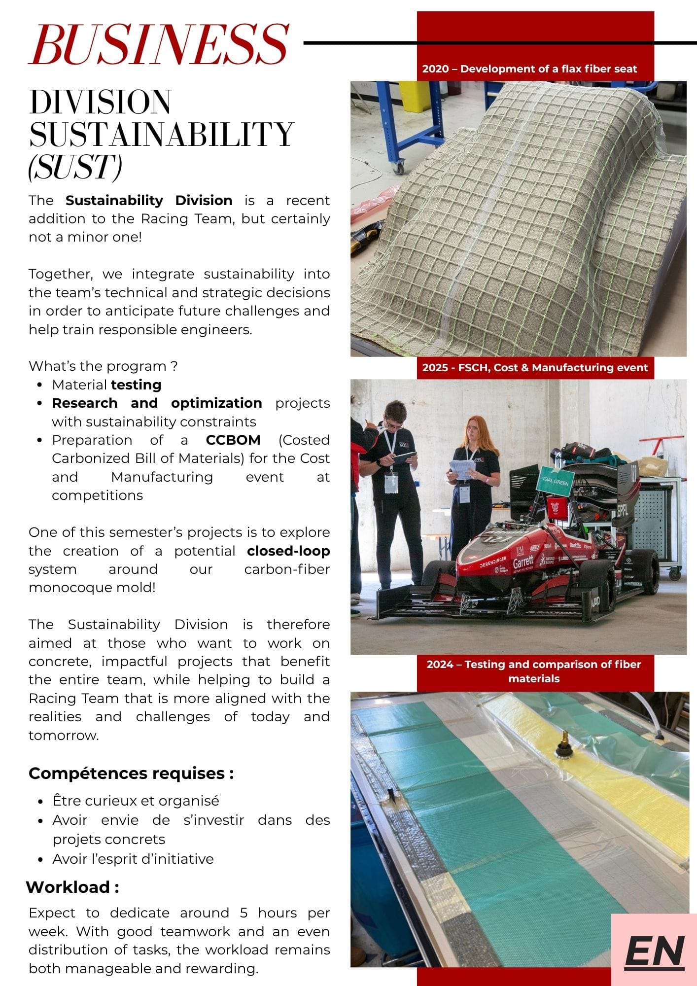 Recruitment brochure page 9