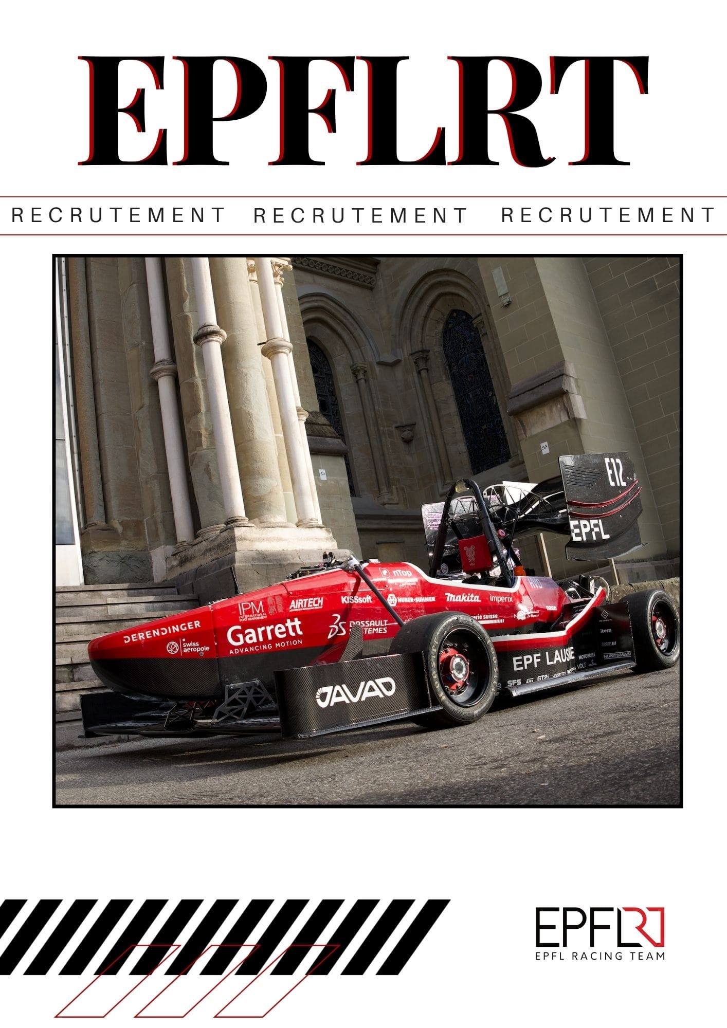 Page de la brochure de recrutement 1